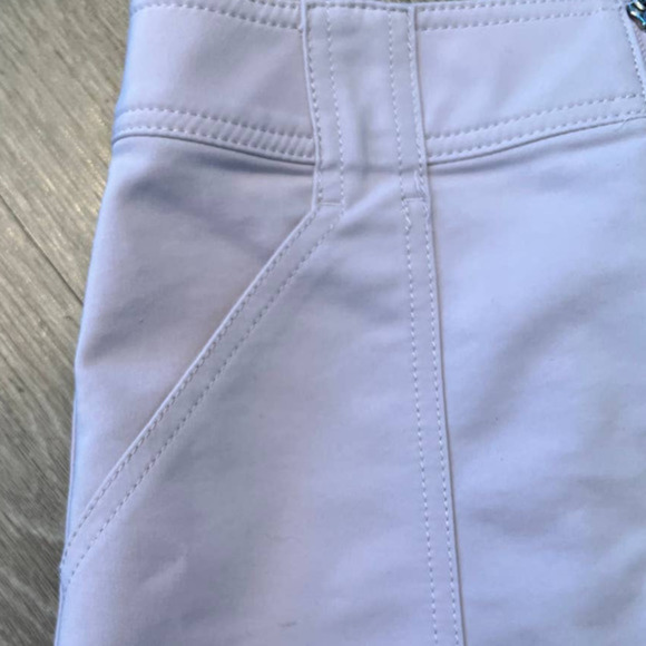 Express Blush Pink Size 2 Mini Skirt with Silver Zipper0 - Picture 4 of 6
